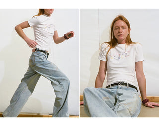 [NOTAWEAR] Slim Short Sleeve T-shirt