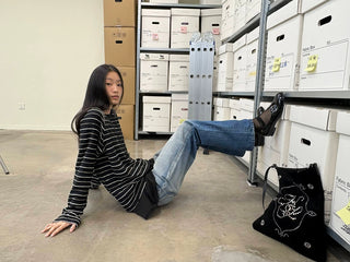 [NeverSeez] Whiskered Washed Straight Tapered Jeans