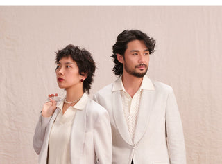 [CULTUM] Lightweight Shawl Lapel Blazer