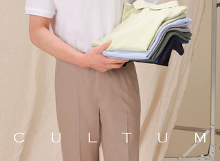 [CULTUM] Solid Color Polo Shirt