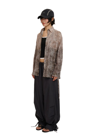 [moromoro2] Leopard Print Shirt