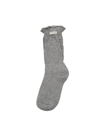 [Moromoro2] Cotton Blend Ruffle Mid-Tube  Socks