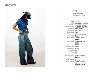 [CONP] Crinkle Paratrooper Pants