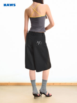 [NOTAWEAR] Low-Rise Bermuda Shorts