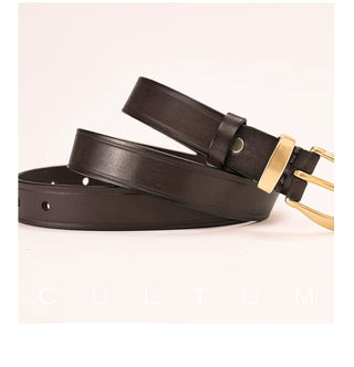 [CULTUM] Top-Grain Leather Belt