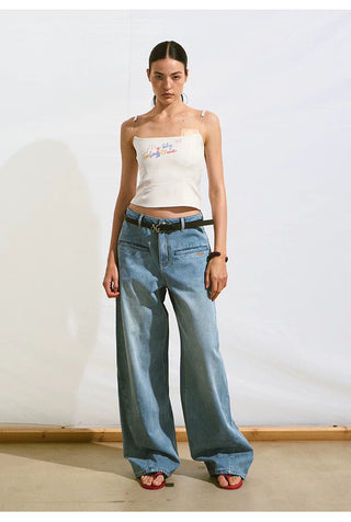 [NOTAWEAR] Summer Loose Straight-Leg Jeans