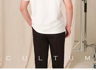 [CULTUM] Solid Color Polo Shirt