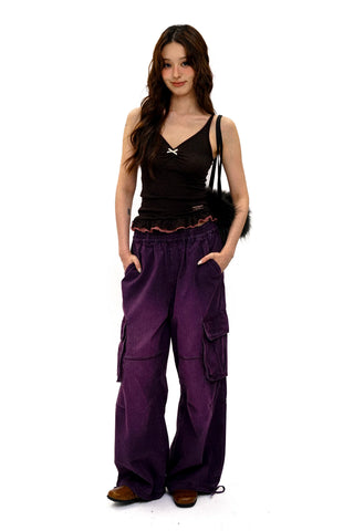 [Moromoro2] Wool Ribbon Camisole