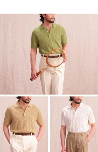 [CULTUM] Long-staple Cotton Polo Shirt
