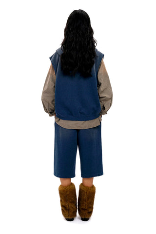 [Moromoro2] Rabbit Applique Hooded Vest
