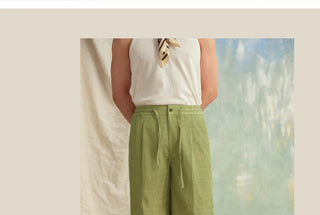 [CULTUM] Wave Texture Drawstring Shorts