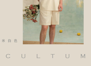 [CULTUM] Half Placket Shirt