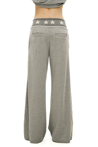 [Moromoro2] Star Ribbed Cotton Sweatpants