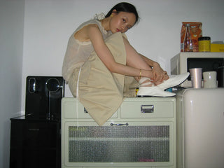 [NeverSeez] A-line Utility Skirt