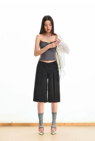[NOTAWEAR] Low-Rise Bermuda Shorts