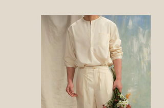 [CULTUM] Drawstring Pleated Shorts
