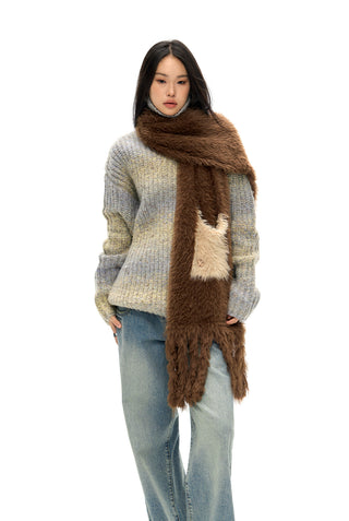 [NAWS] Gradient woolen sweater