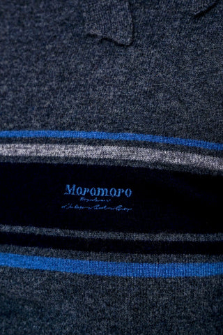 [Moromoro2] Bow Stripe Sweater