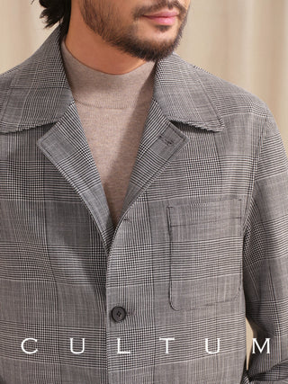 [CULTUM] British Prince of Wales Check Jacket