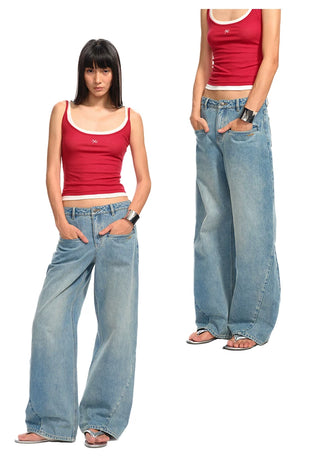 [NOTAWEAR] Summer Loose Straight-Leg Jeans