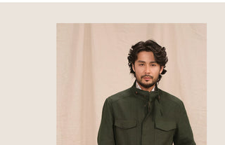 [CULTUM] French Linen M65 Jacket