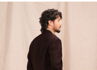 [CULTUM] Linen Single-Breasted Suit
