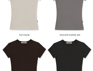 [Moromoro2] Basic Slim T-shirt