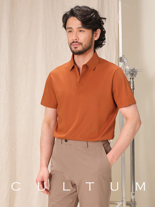 [CULTUM] Solid Color Polo Shirt