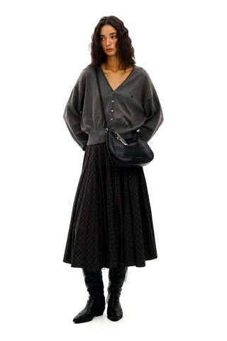 [Moromoro2] Knit Cardigan Skirt Set