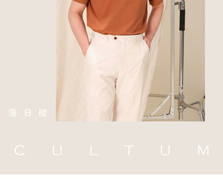 [CULTUM] Solid Color Polo Shirt