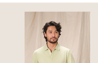 [CULTUM] Solid Color Polo Shirt