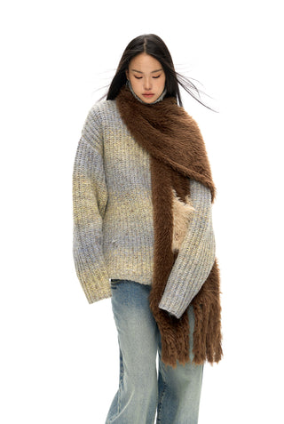 [NAWS] Gradient woolen sweater