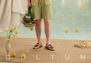 [CULTUM] Knit Drawstring Shorts