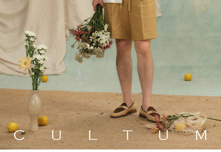 [CULTUM] Linen Cuban Collar Shirt