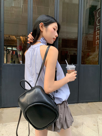 Off-Shoulder Halter Neck Top