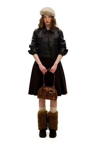 [Moromoro2] Solid Wool Beret