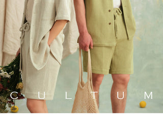 [CULTUM] Cuban Collar Shirt