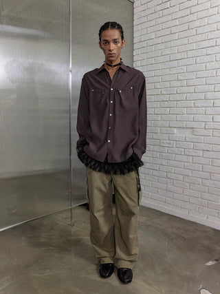 [NeverSeez] Double Pocket Shirt