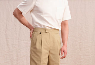 [CULTUM] Double Pleated Shorts