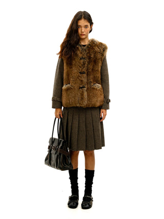 [Moromoro2] Houndstooth Doll Collar  Blazer/Skirt