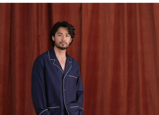 [CULTUM] Piped Pajama Shirt