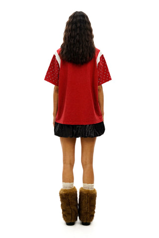 [Moromoro2] Star Applique Gradient T-shirt