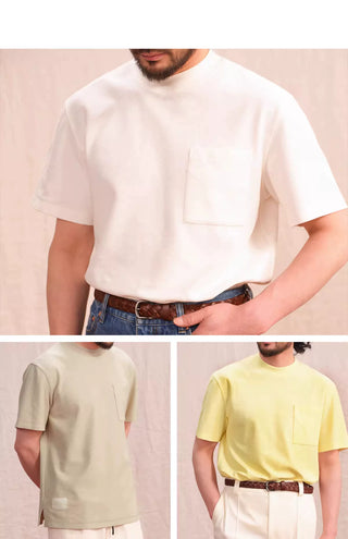 [CULTUM] Crewneck Pocket Tee