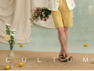 [CULTUM] Linen Cuban Collar Shirt