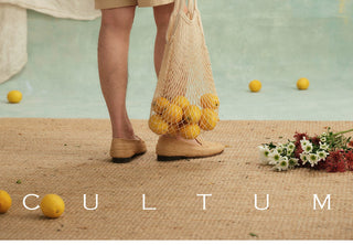 [CULTUM] Striped Knit Shorts