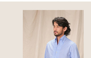 [CULTUM] Cotton Stripe Shirt