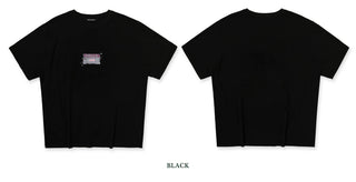 [Moromoro2] Distressed Print T-shirt