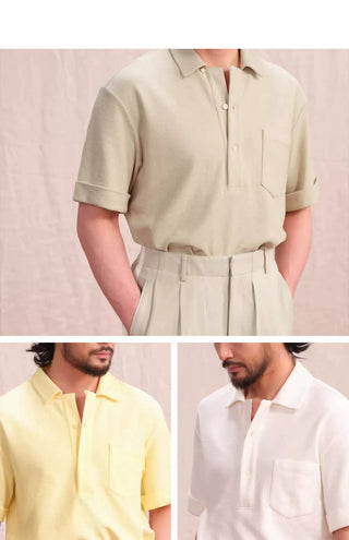 [CULTUM] Pocket Polo Shirt