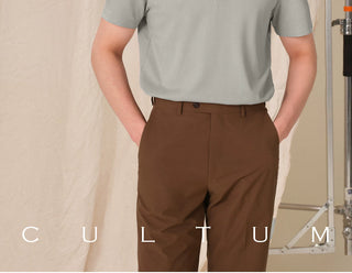 [CULTUM] Solid Color Polo Shirt