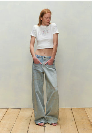 [NOTAWEAR] Summer Loose Straight-Leg Jeans